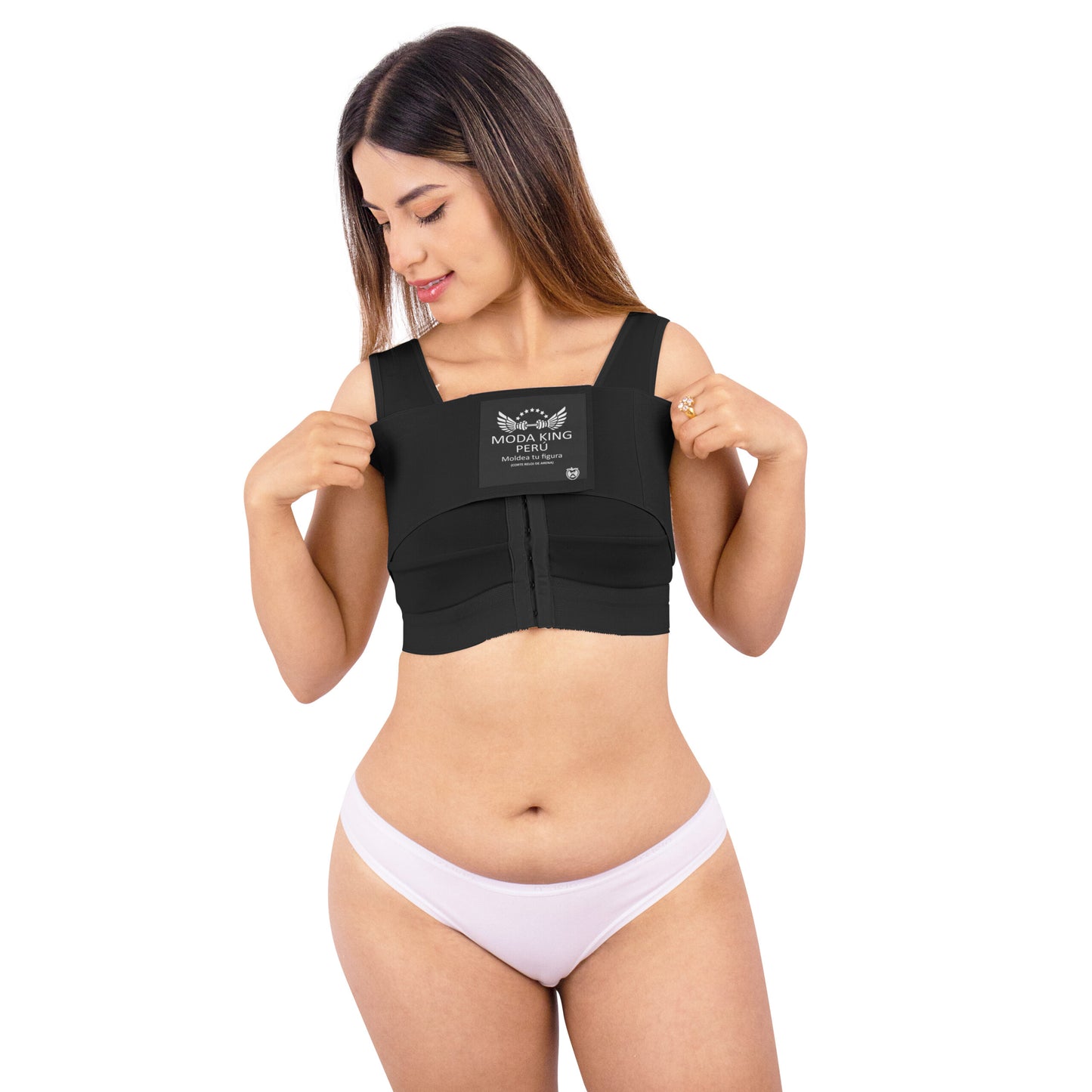"0 GORDITOS" BRASSIER - Bust Control – NEGRO